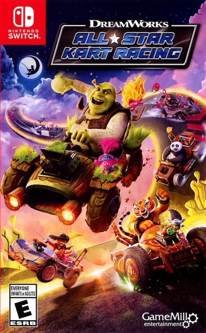 DreamWorks All-Star Kart Racing box art