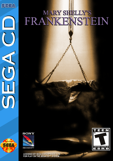 Mary Shelley's Frankenstein box art