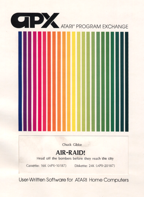 Air-raid! box art