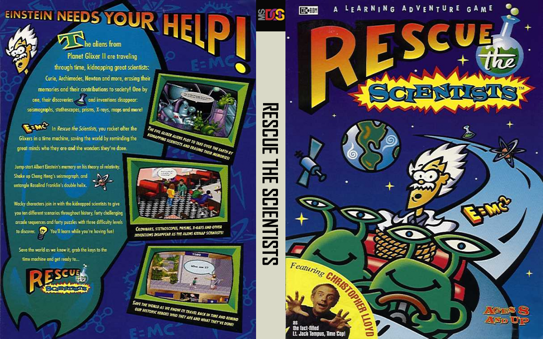 Rescue The Scientists — box-texture (US)