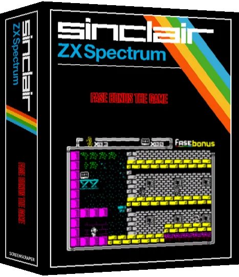 Fase Bonus The Game — box-3D (SS)