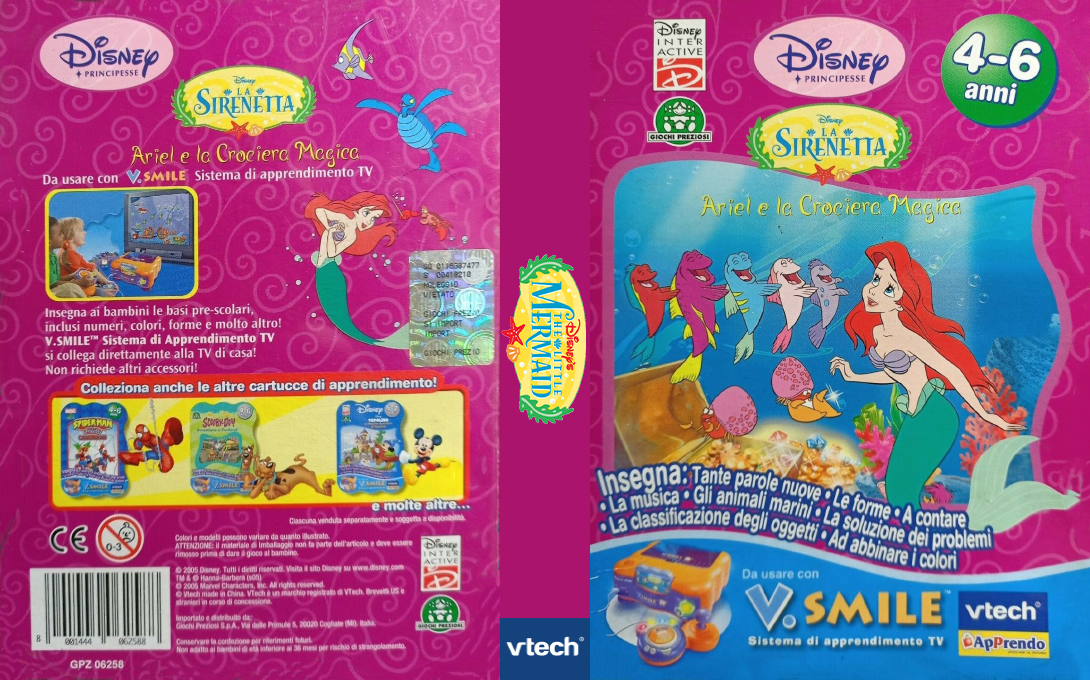 Little Mermaid - Ariel's Majestic Journey, The — box-texture (IT)