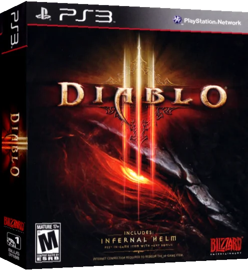 Diablo III — box-3D (US)