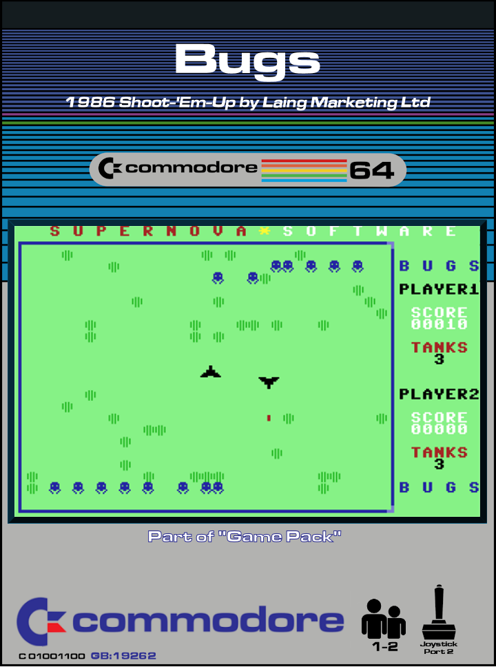 Bugs! box art