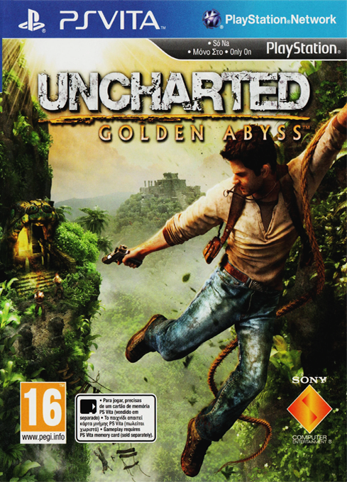Uncharted - Chizu Naki Bouken no Hajimari — box-2D (PT)
