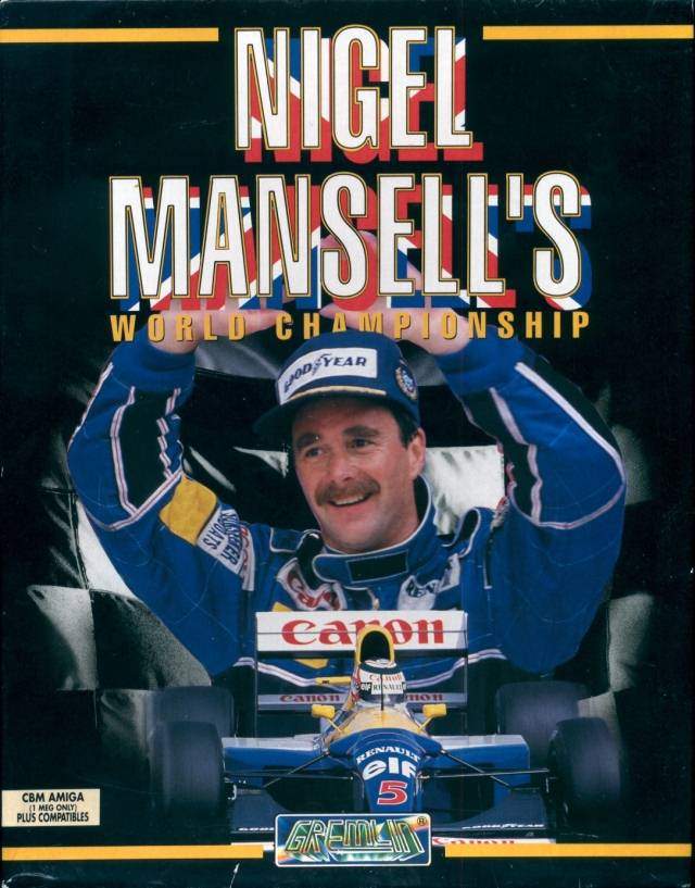 Nigel Mansell's World Championship box art