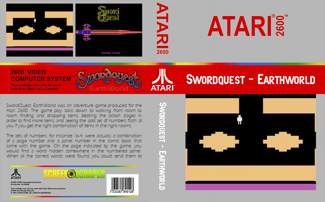 Swordquest - Earthworld — box-texture (SS)