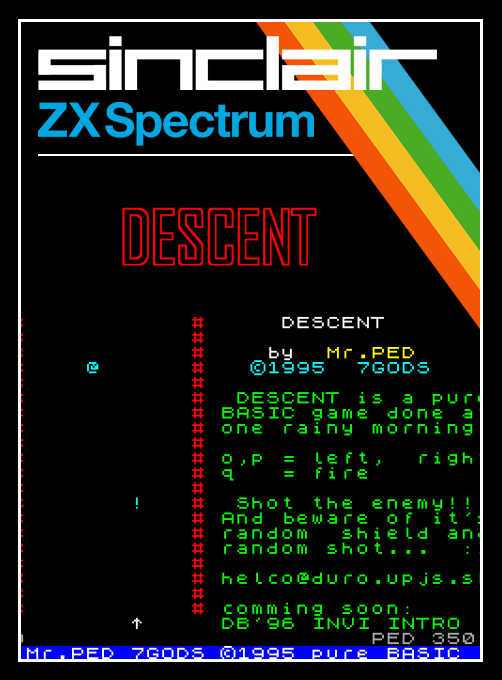 Descent box art