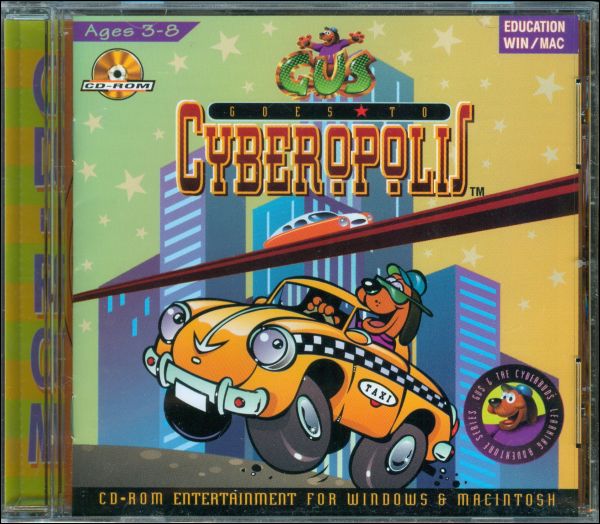 Gus Goes to Cyberopolis box art