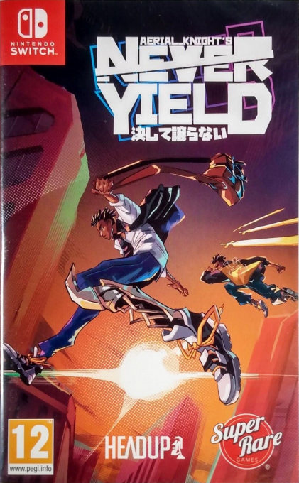 Aerial_Knight's Never Yield box art