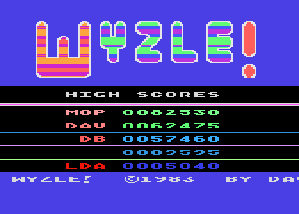 Wyzle — sstitle (WOR)