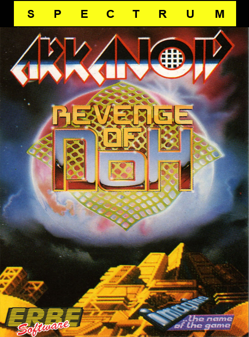 Arkanoid - Revenge Of Doh — box-2D (SP)