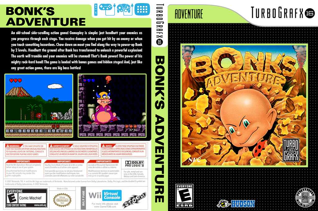 Bonk's Adventure — box-texture (US)