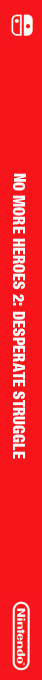 No More Heroes 2 — box-2D-side (US)