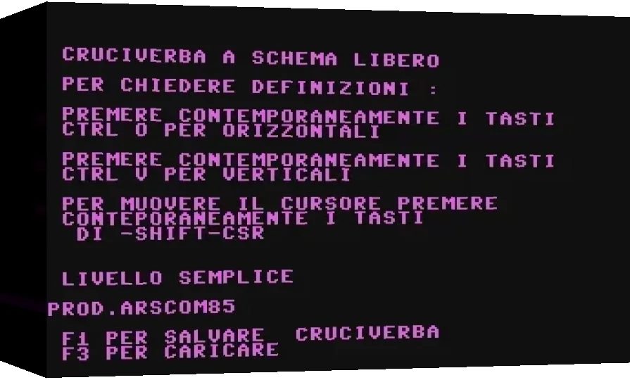 Cruciverba — box-3D (WOR)