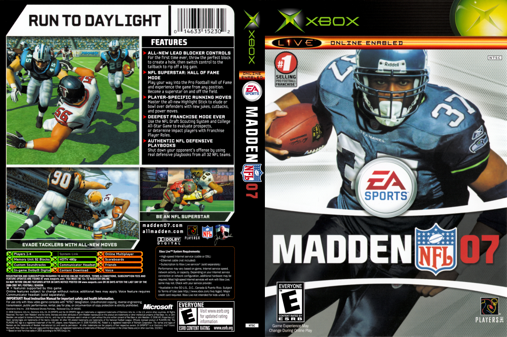 Madden NFL 07 — box-texture (US)