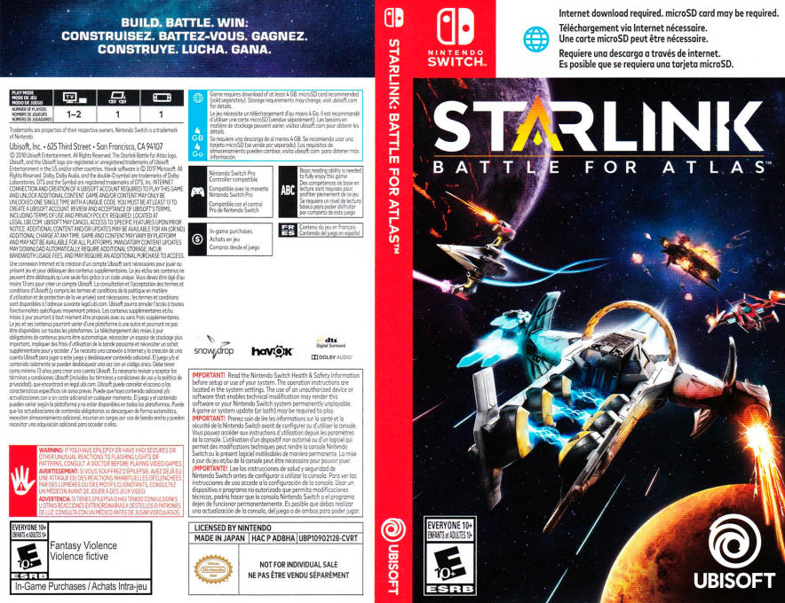 Starlink - Battle For Atlas — box-texture (US)