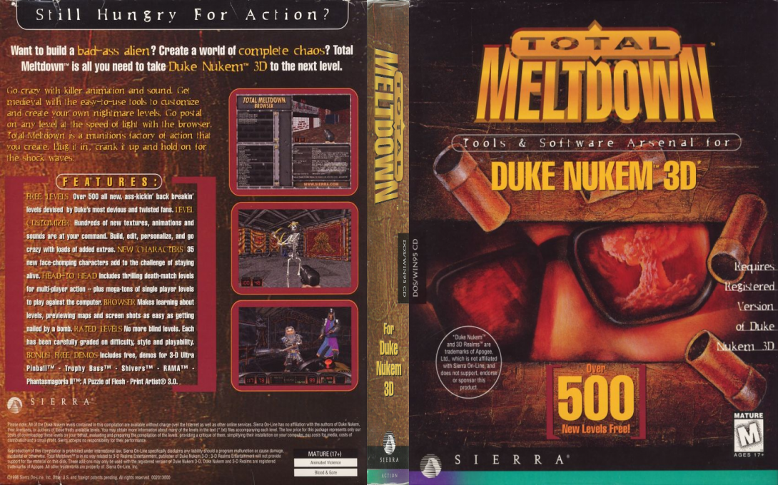 Total Meltdown — box-texture (US)