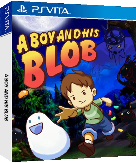 A Boy And His Blob — box-3D (US)
