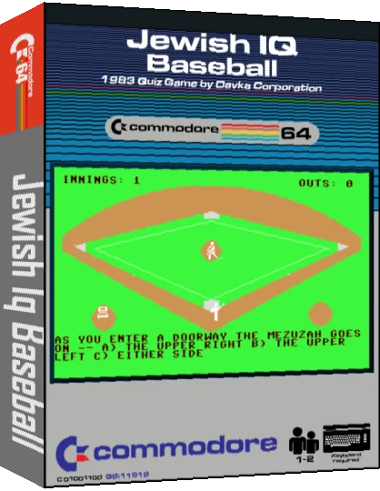 Jewish IQ Baseball — box-3D (CUS)
