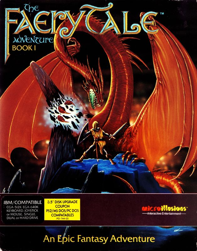 Faery Tale Adventure - Book 1, The box art
