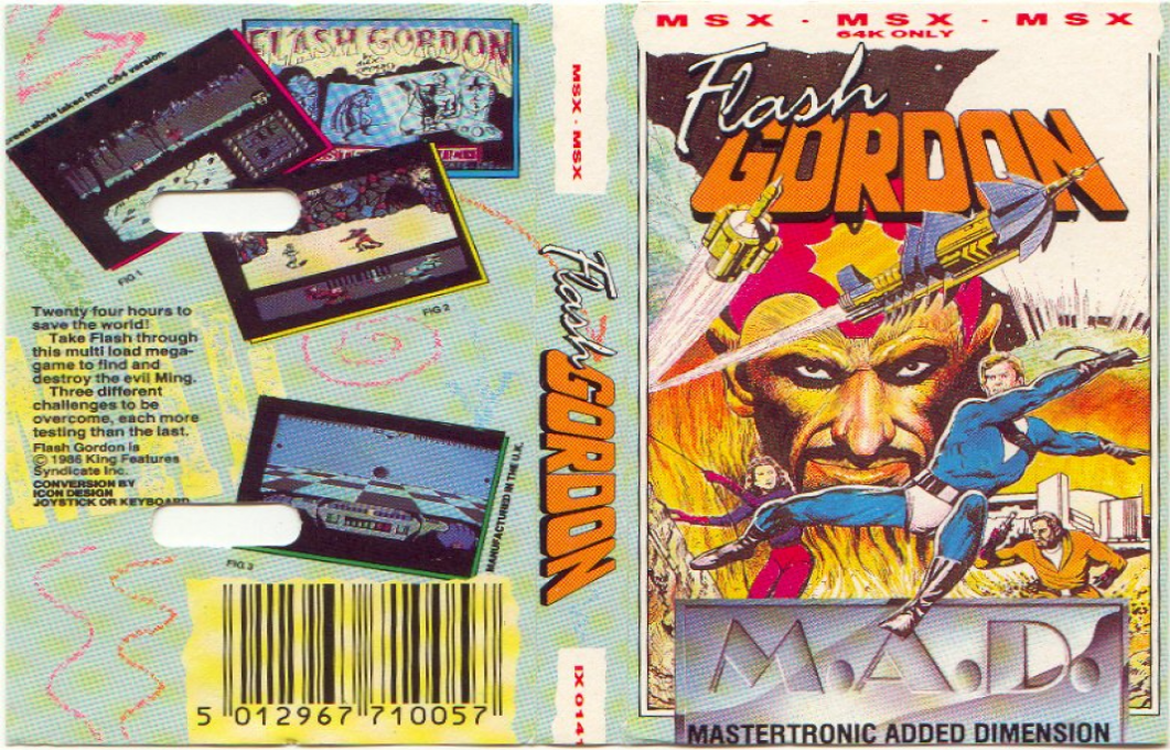Flash Gordon — box-texture (EU)