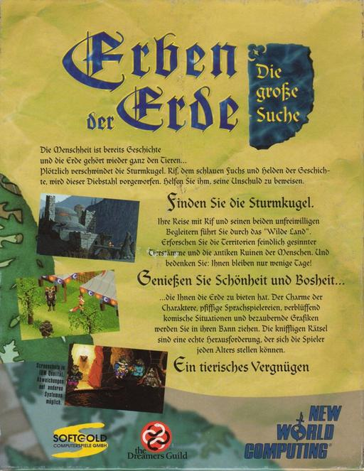 Erben der Erde - Die Grosse Suche — box-2D-back (WOR)