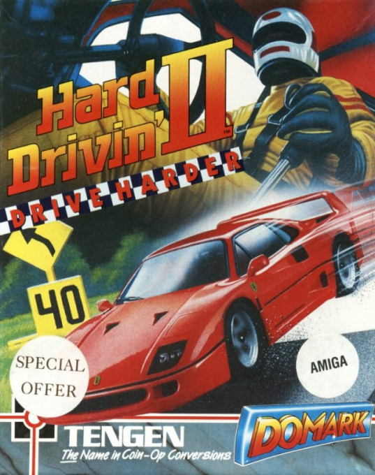 Hard Drivin' II - Drive Harder + Hydra box art