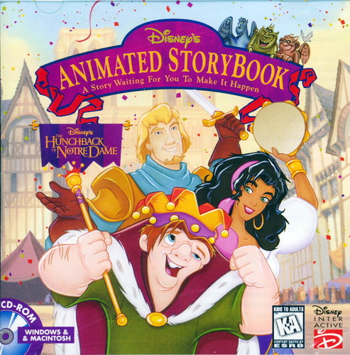 Disney's Animated Storybook: The Hunchback of Notre Dame box art