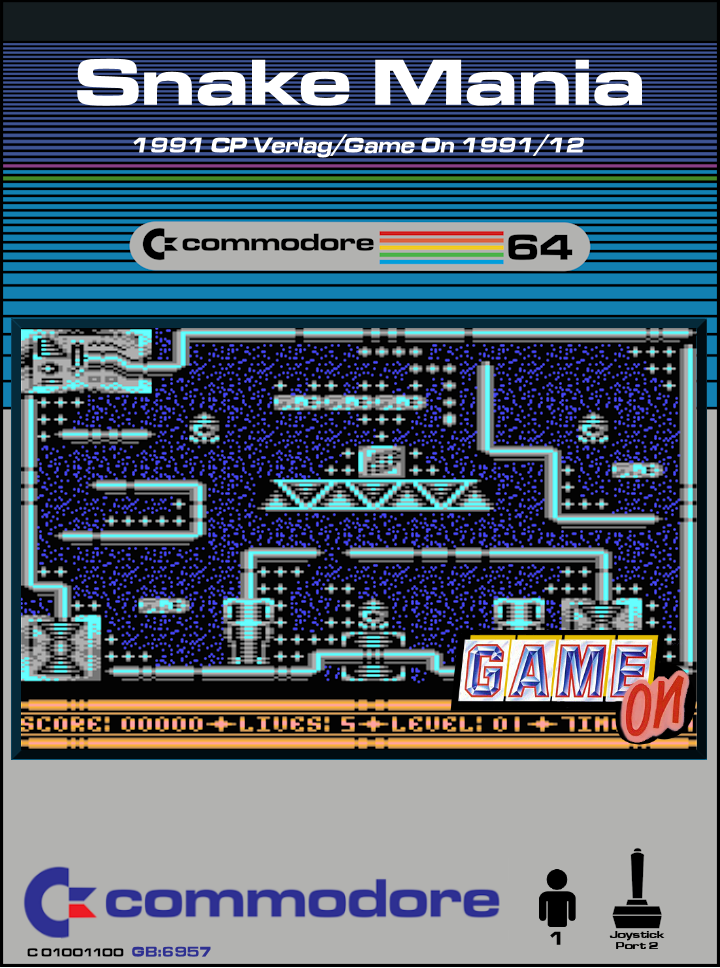 Snake Mania box art