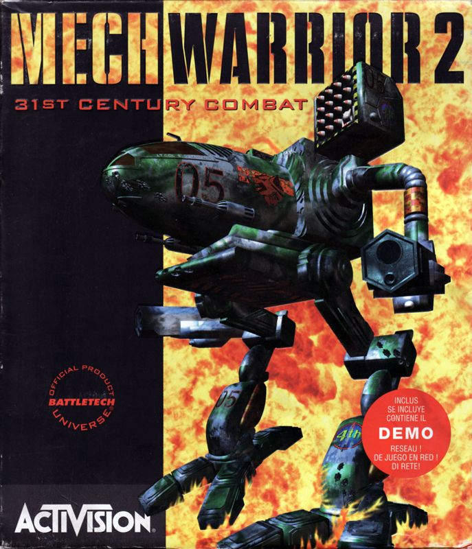 MechWarrior 2: 31st Century Combat — box-2D (EU)