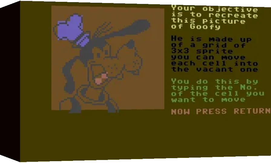 Goofy-Puzzle — box-3D (WOR)