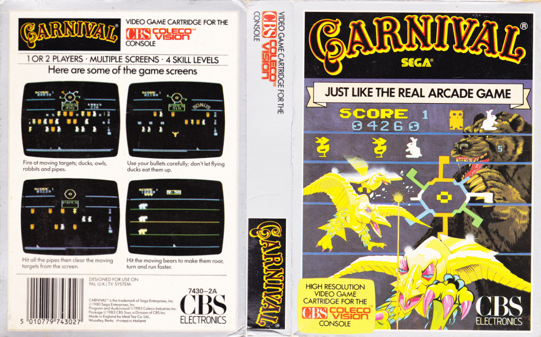 Carnival — box-texture (EU)