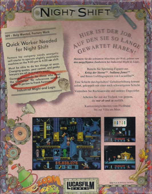 Night Shift — box-2D-back (EU)
