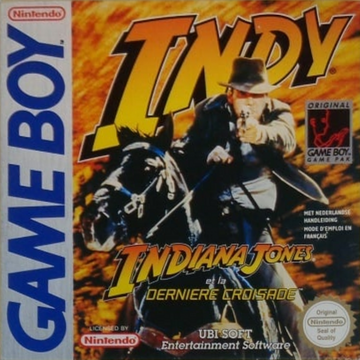 Indiana Jones and the Last Crusade — box-2D (EU)