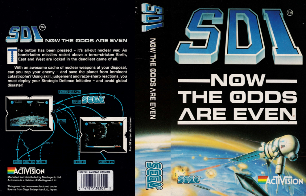 SDI - Strategic Defense Initiative — box-texture (EU)