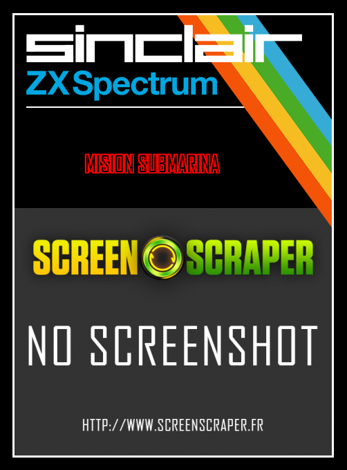 Mision Submarina box art