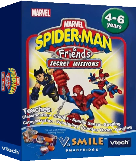 Spider-Man y Amigos - Misiones Secretas — box-3D (US)