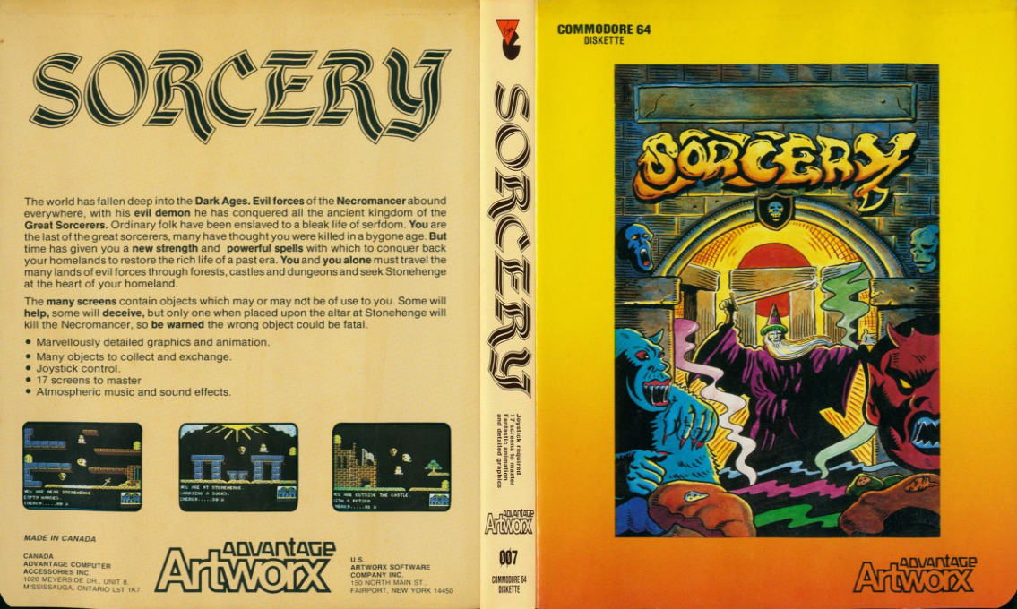 Sorcery — box-texture (US)