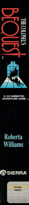 Colonel's Bequest, The — box-2D-side (US)