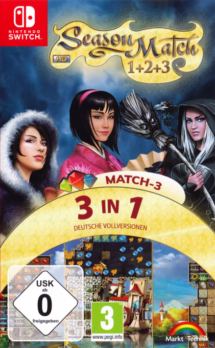 Season Match 1 + 2 + 3 HD Edition box art