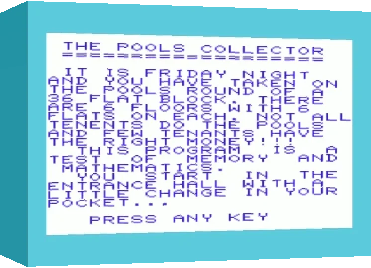 The Pools Collector — box-3D (WOR)
