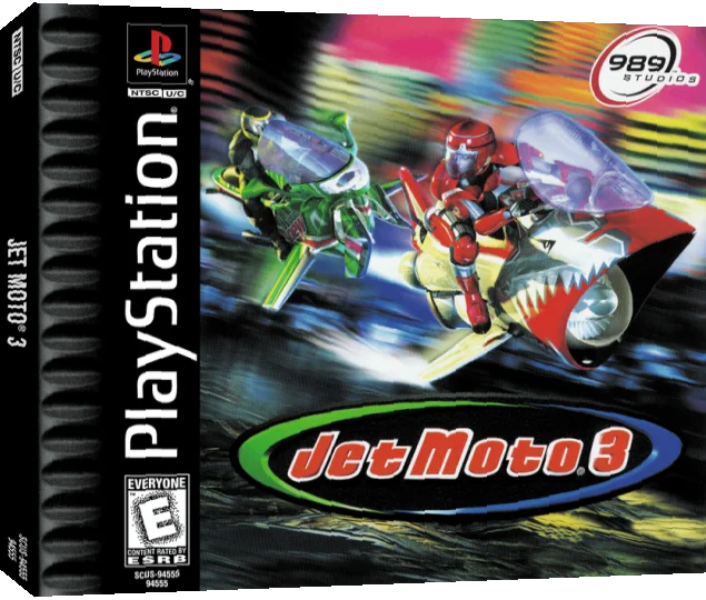 Jet Moto 3 — box-3D (US)