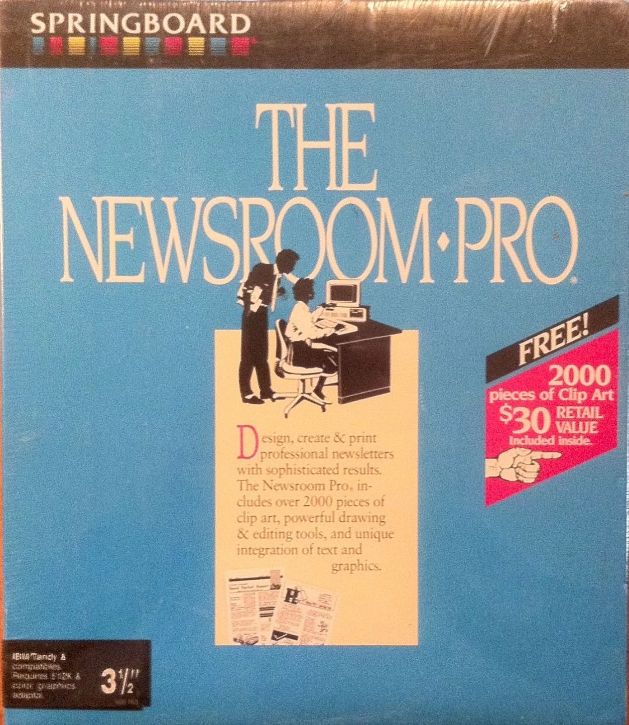 The Newsroom Pro box art