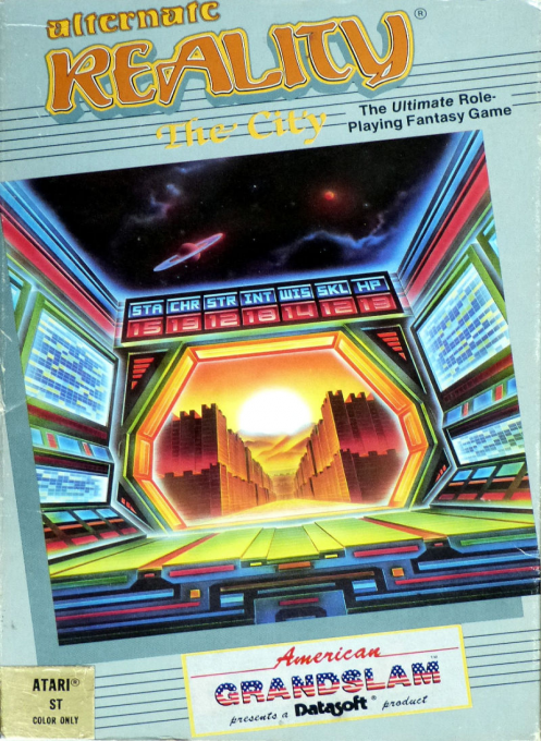 Alternate Reality - The City — box-2D (EU)
