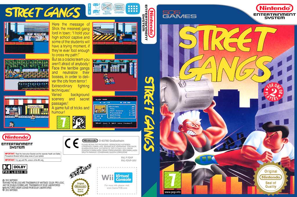 Street Gangs — box-texture (EU)