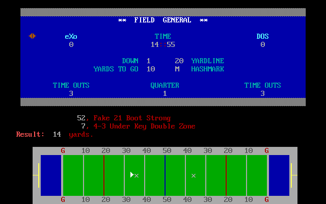 Field General — ss (WOR)