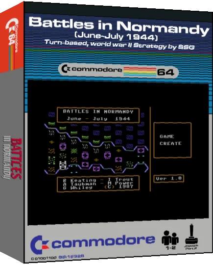 Battles in Normandy — box-3D (CUS)