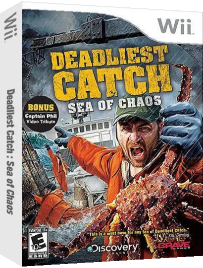 Deadliest Catch - Sea of Chaos — box-3D (US)