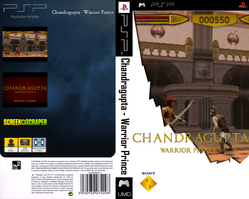 Chandragupta - Warrior Prince — box-texture (SS)